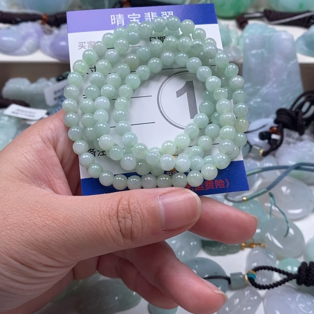 翡翠未镶嵌颈饰天然翡翠