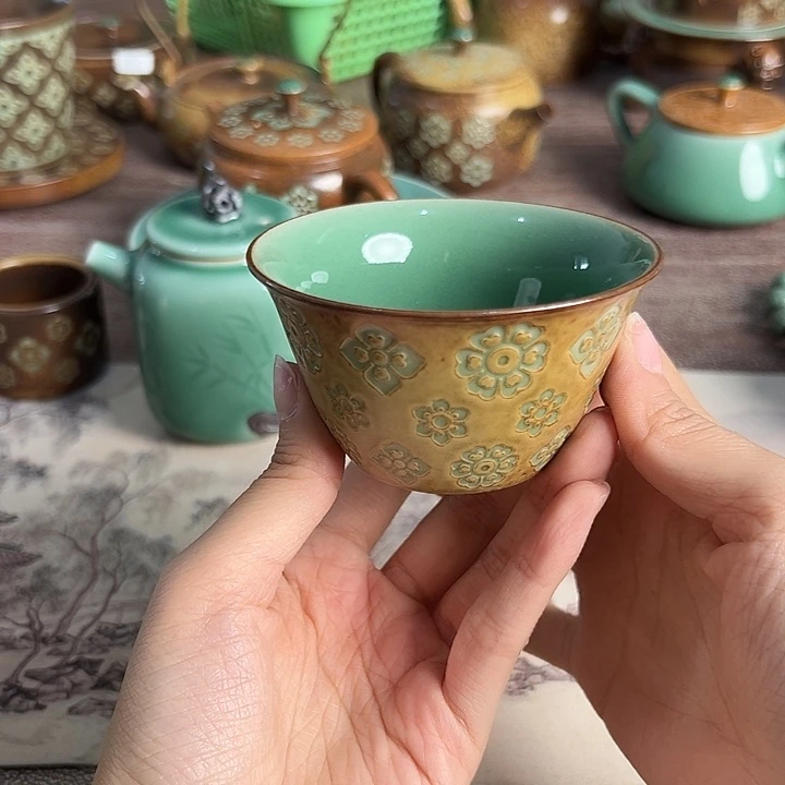 小米茶器龙泉青瓷