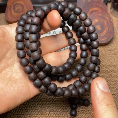 藤类A112降真香1.0老型108颗土埋玉化