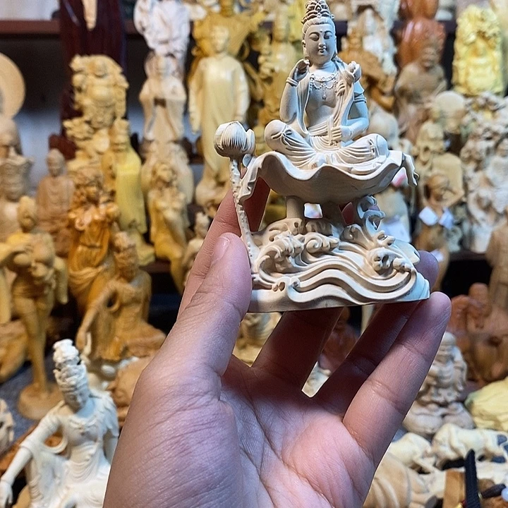 黄杨木黄杨木瑕疵观音