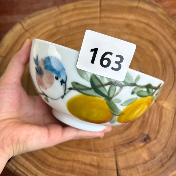 景德镇手绘釉中彩（食品级）小罗汉163家用陶瓷餐具米饭碗