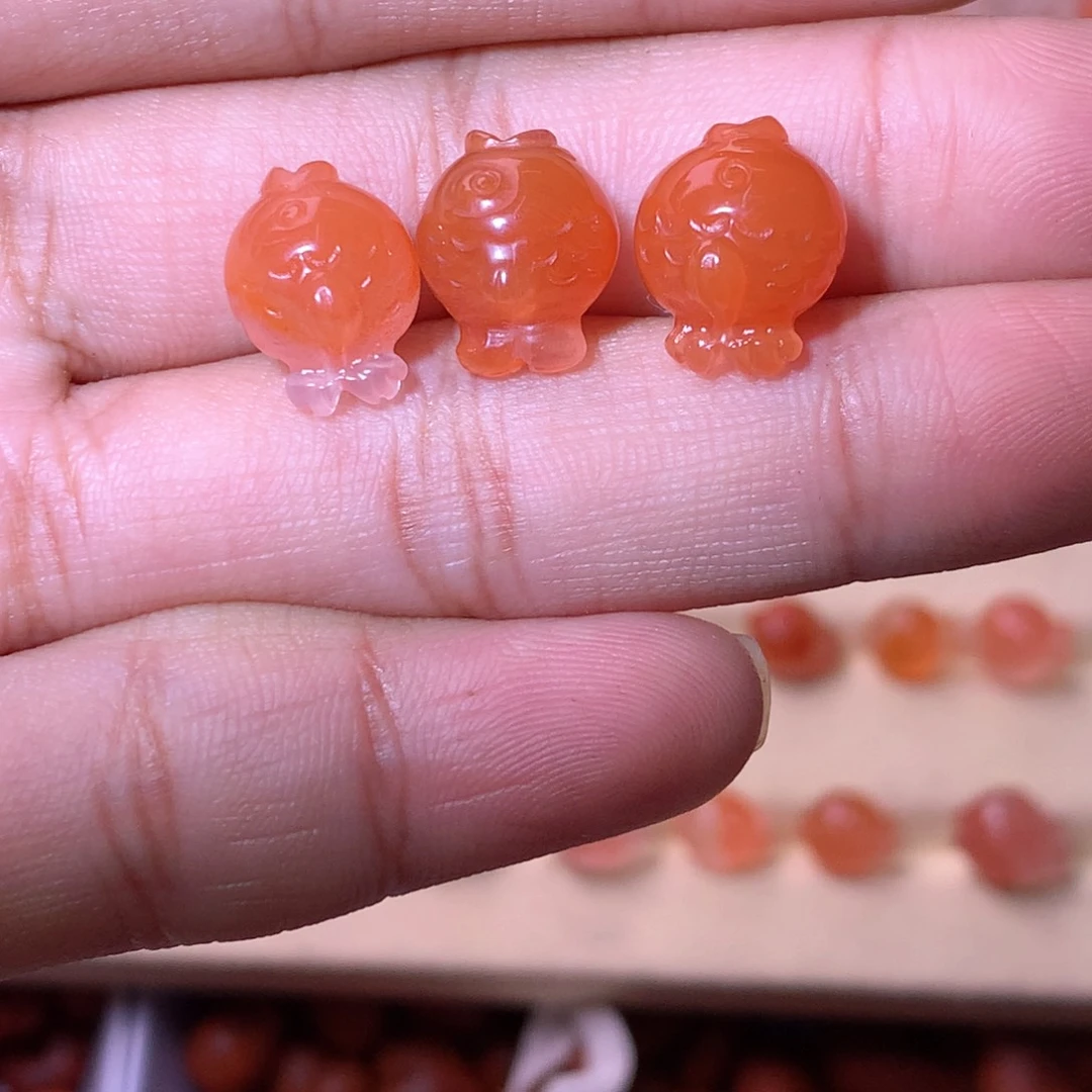 茶***~南红玛瑙 未镶嵌7