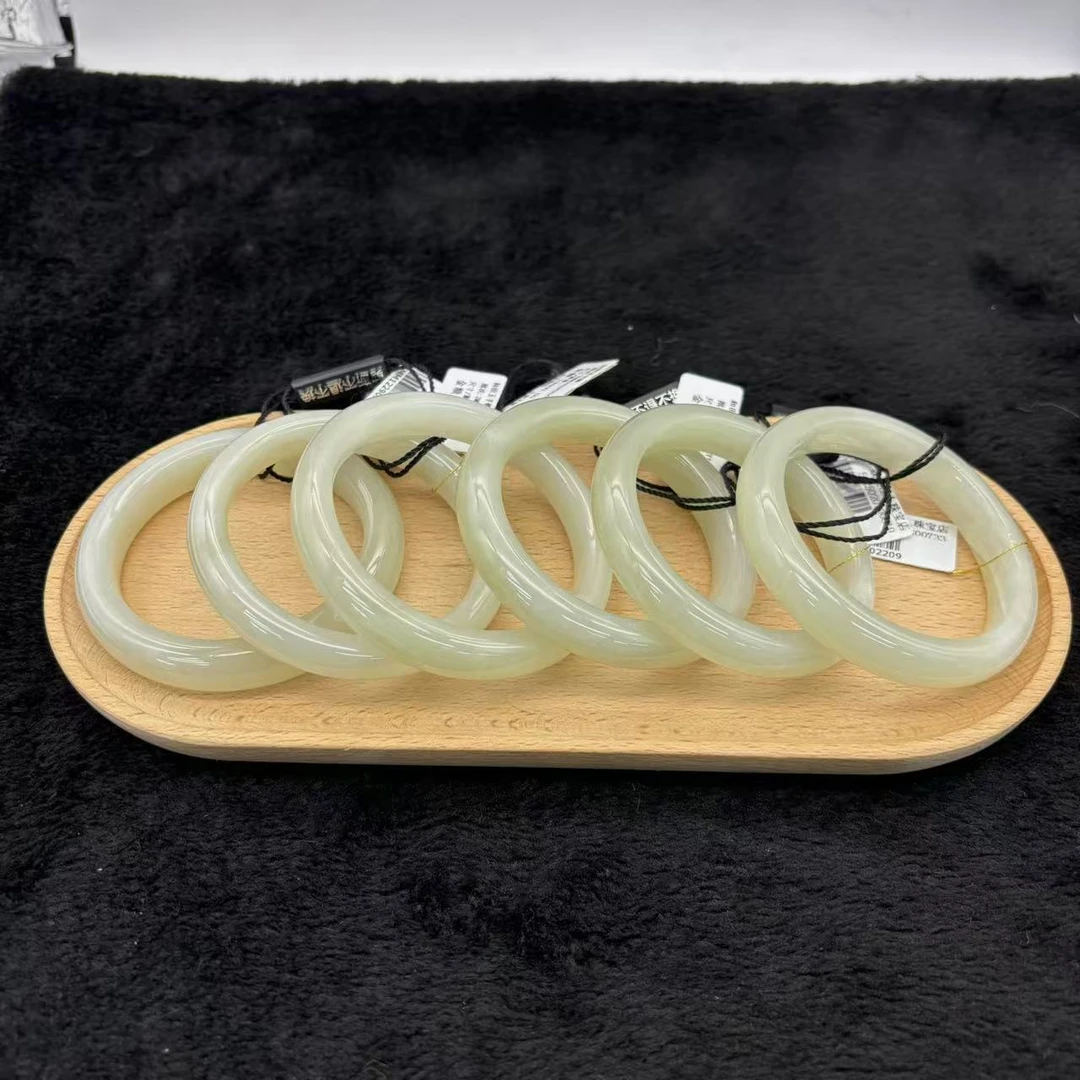 天然和田玉手镯精美时尚气质微瑕款多样性发货其一59