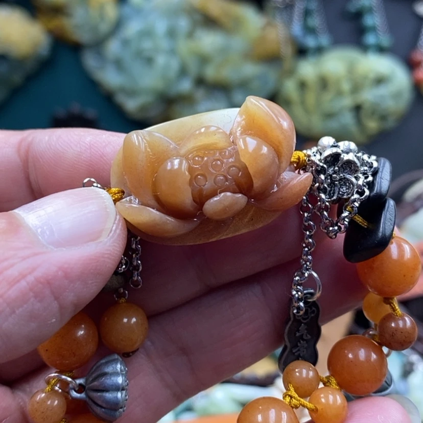 【闪购商品】未镶嵌岫玉手牌