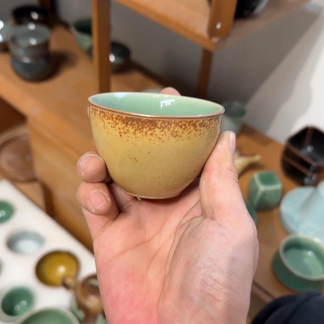 小金茶具青瓷茶器