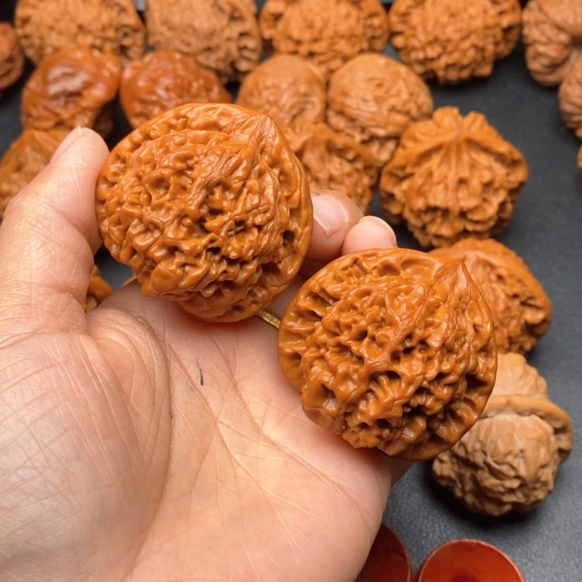 【闪购商品】文玩核桃把件张**.官帽