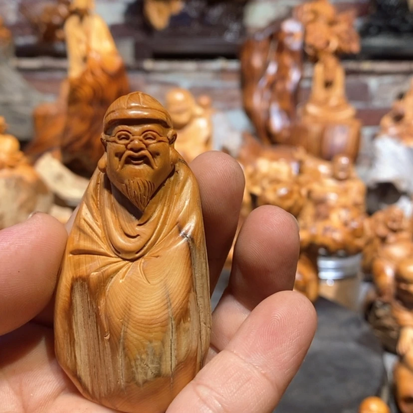 【闪购商品】柏木崖柏根雕摆件