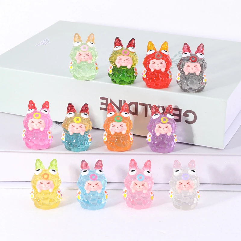 『冰透Kiki 』 DIY树脂摆件对对碰创意网红摆设少女心