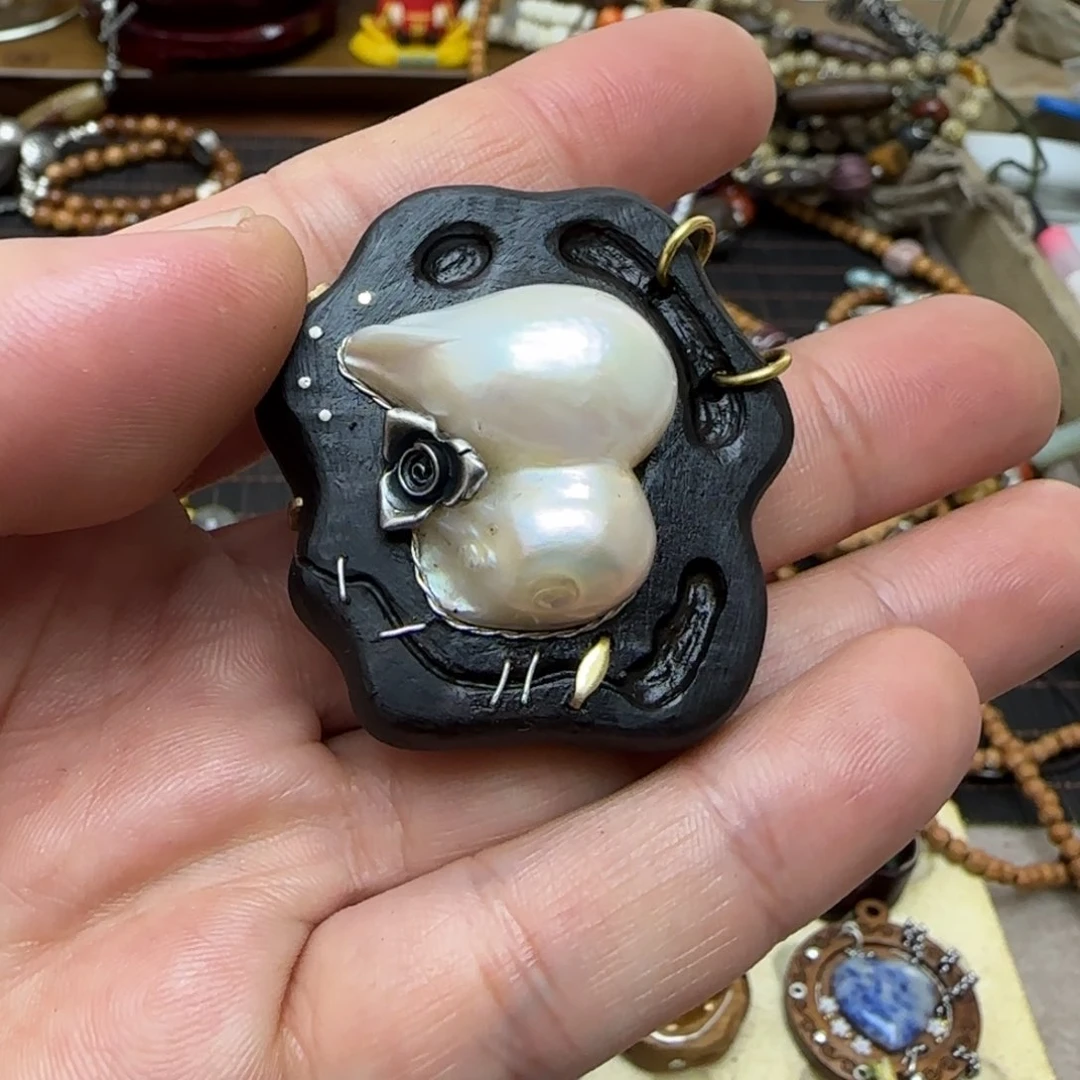 吊坠凤眼菩提六***耳配饰