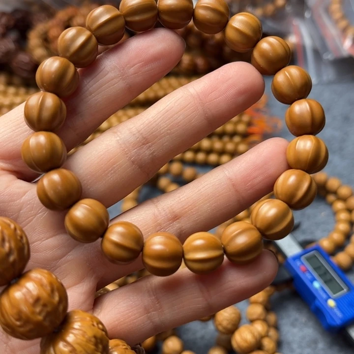 猴头核桃手串三**幸微瑕