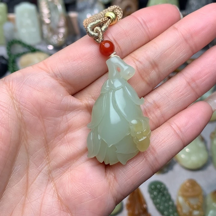 和田玉挂件未镶嵌