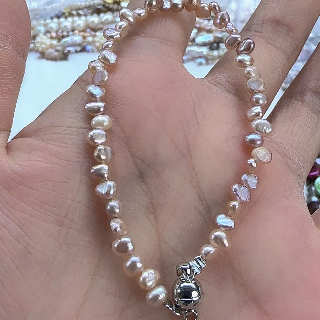 未镶嵌项链定制多样性发货发其一652淡水珍珠