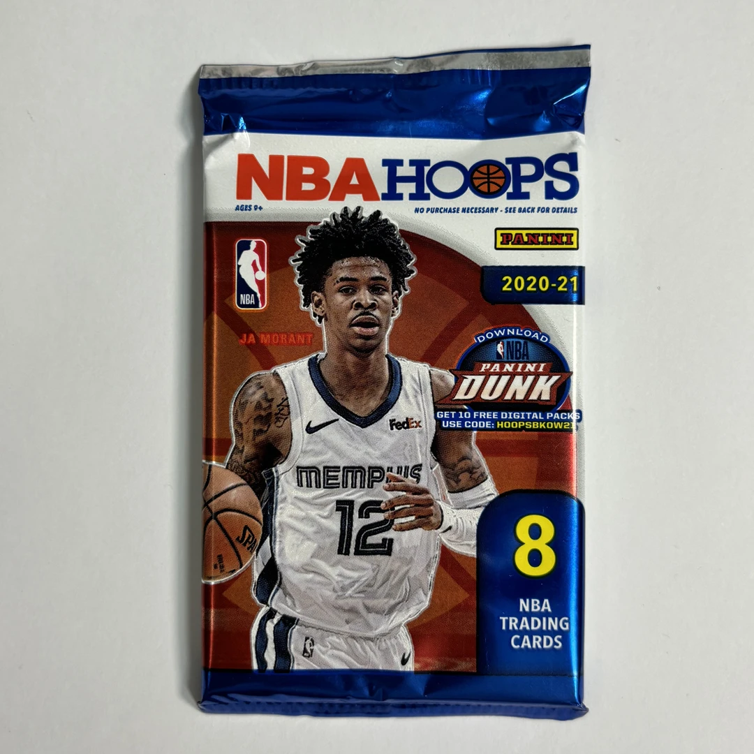 帕尼尼 20-21 HOOPS 手雷 NBA篮球球星卡盲盒【拆包拆盒】原封