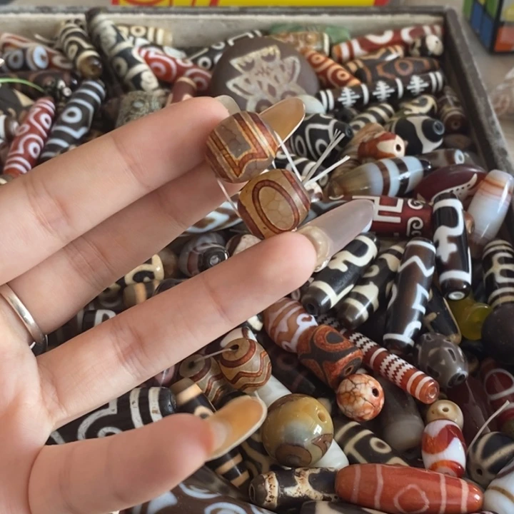 玛瑙/玉髓颈饰足银镀金镶嵌19