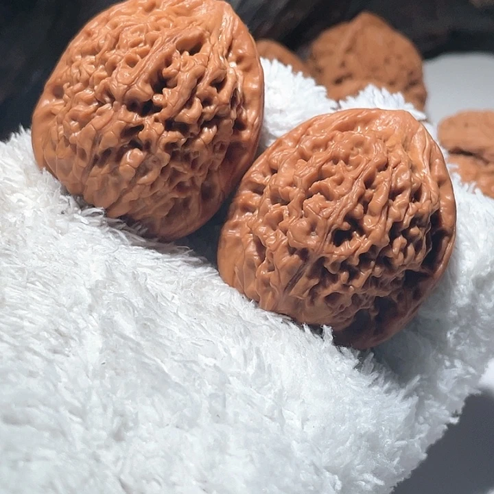 卡*40全品莲花文玩核桃核桃