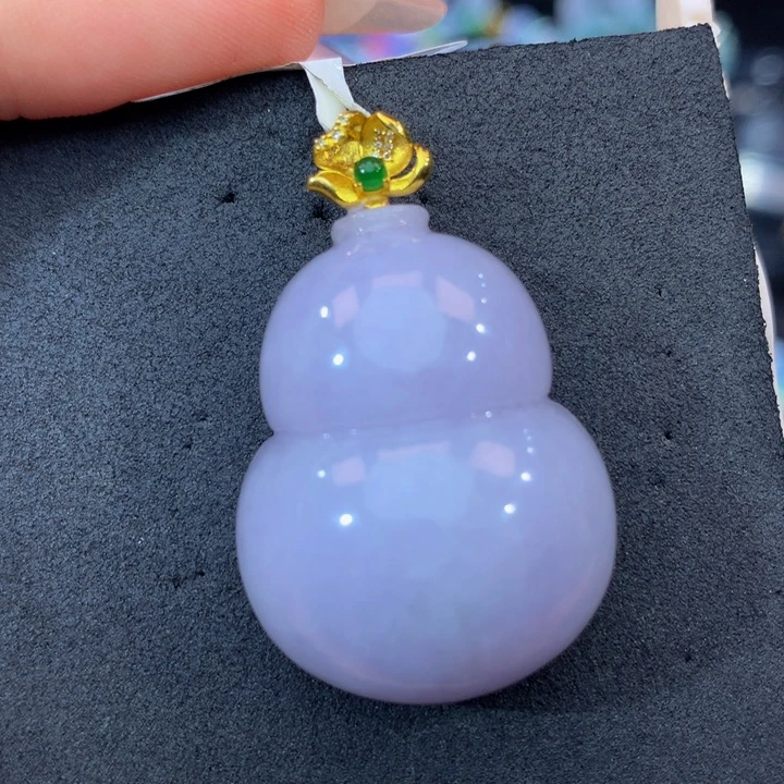 18K金镶嵌手链翡翠翡翠