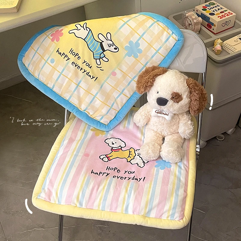 坐垫椅子垫宿舍教室学生四季可用可爱ins风垫子沙发地上屁垫座垫