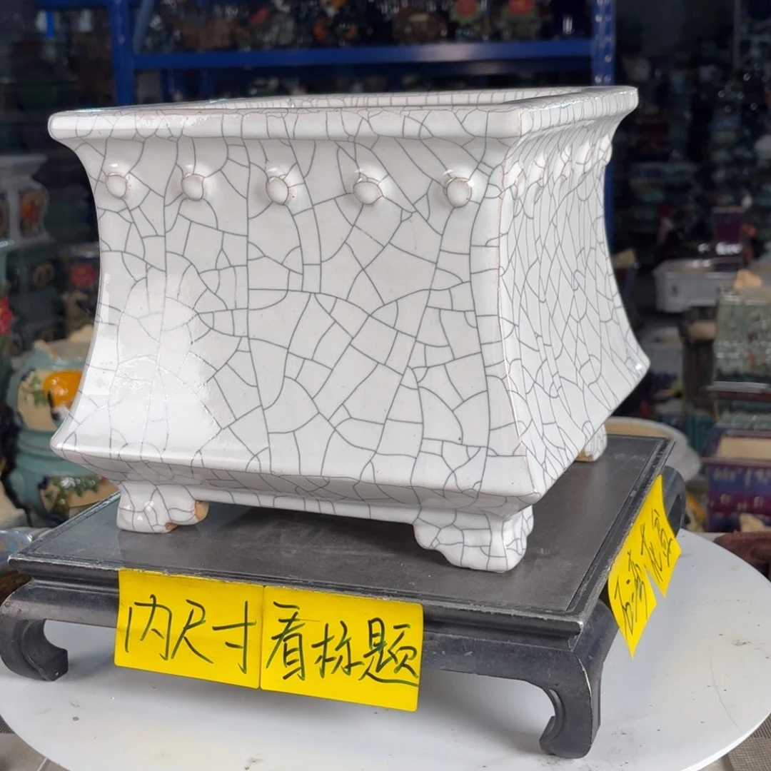 一风堂石湾花盆 内19*19