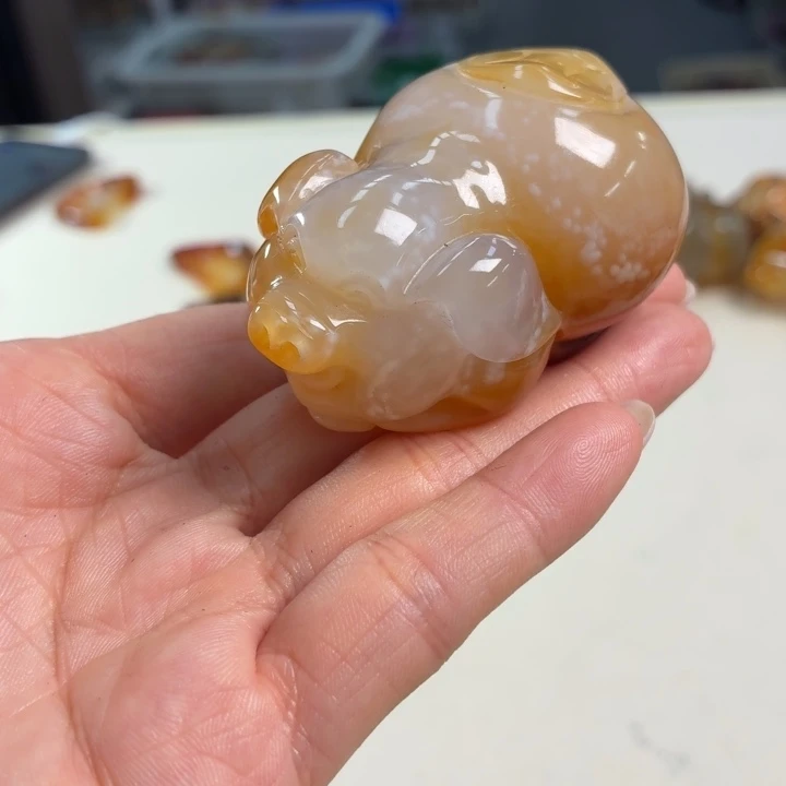 玛瑙/玉髓吊坠(不含链)未镶嵌