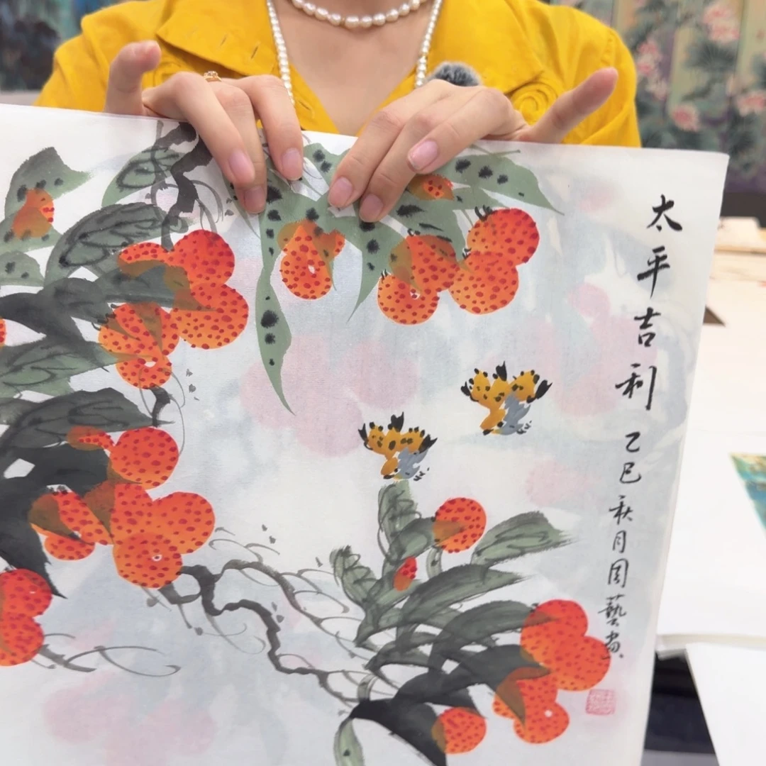 国画国画作品展山水花鸟