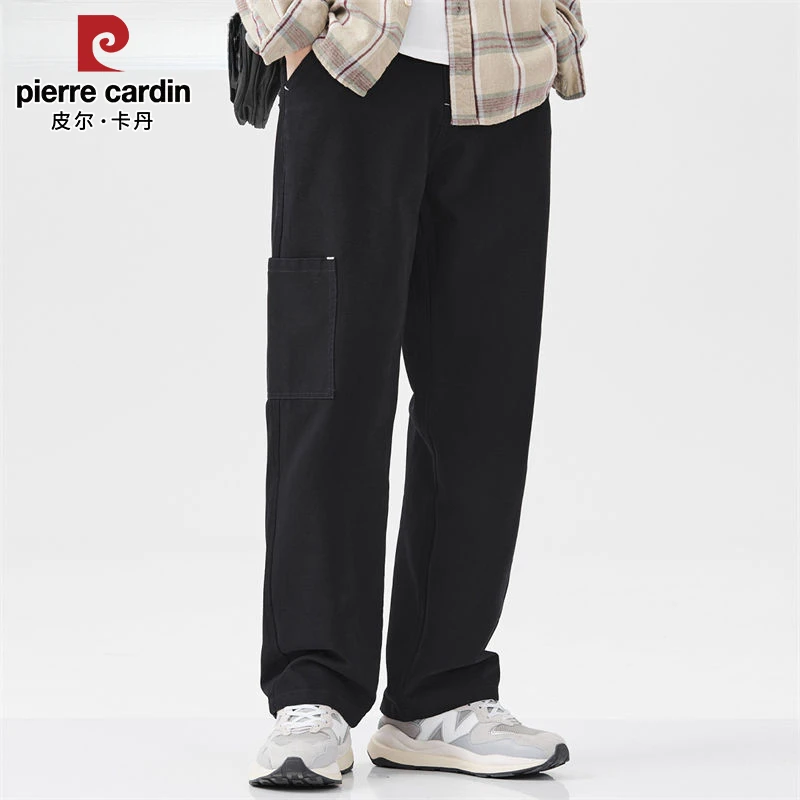 【永久下架】季新款潮流宽松百搭阔腿运动工装直筒长裤子