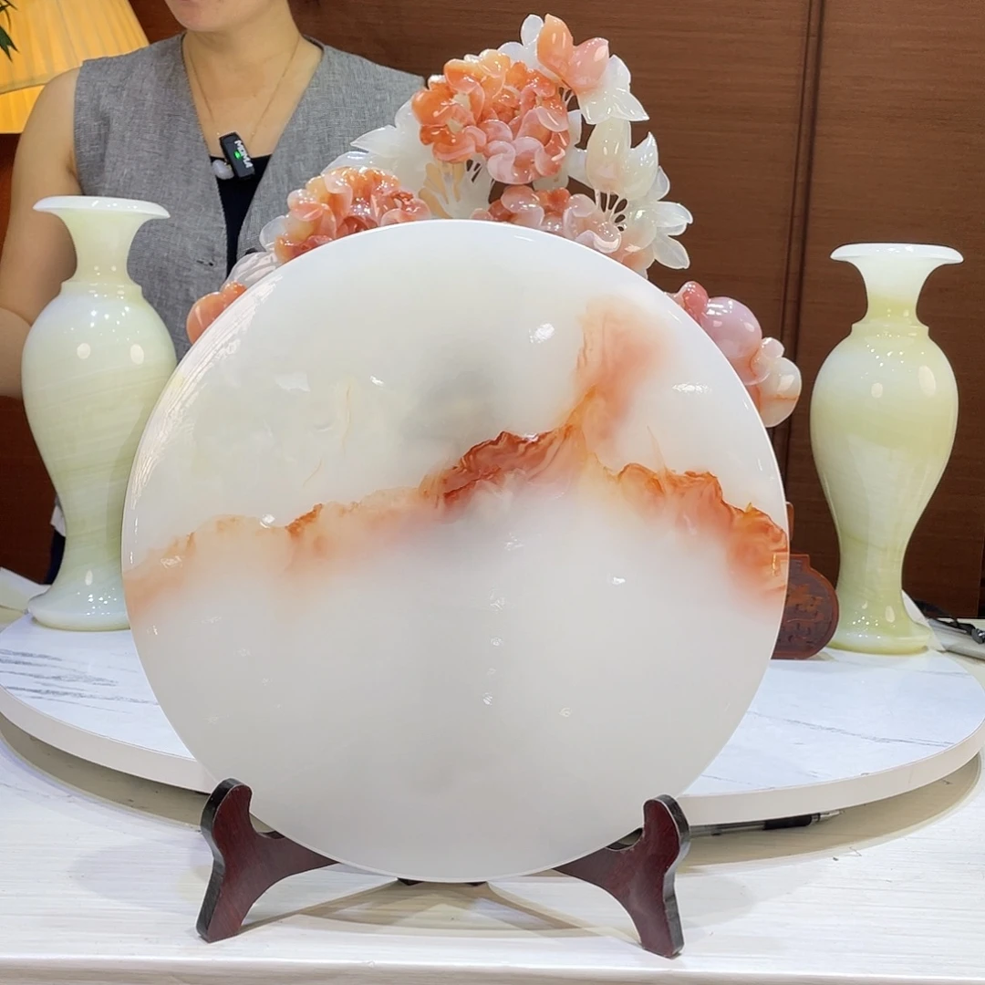 小***汪玉璧精品天然玉石摆件