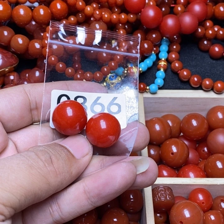 南红玛瑙手链合金那****y