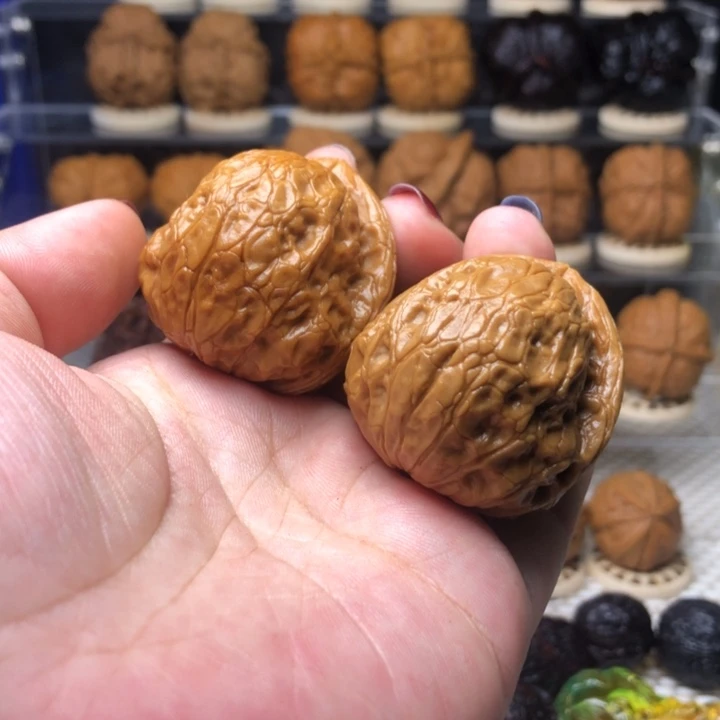 把件文玩核桃58玄月古蟾40尺