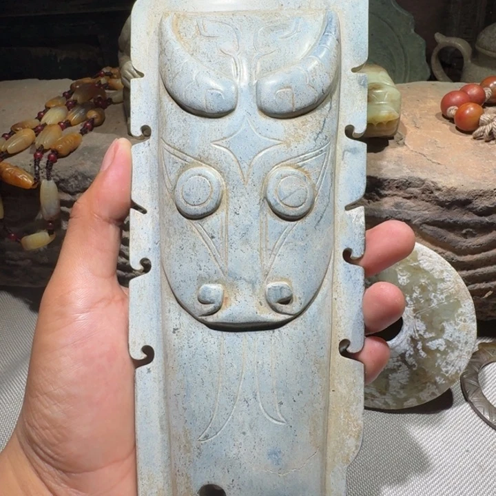 老***张和田玉（糖玉）未镶嵌挂件