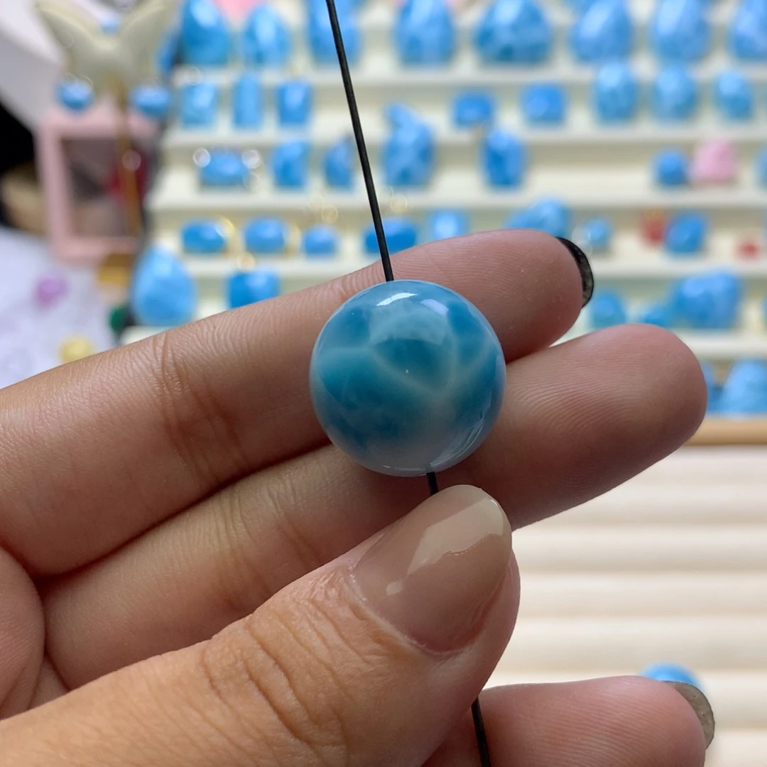笨***笨针钠钙石（海纹石）未镶嵌珠宝半成品