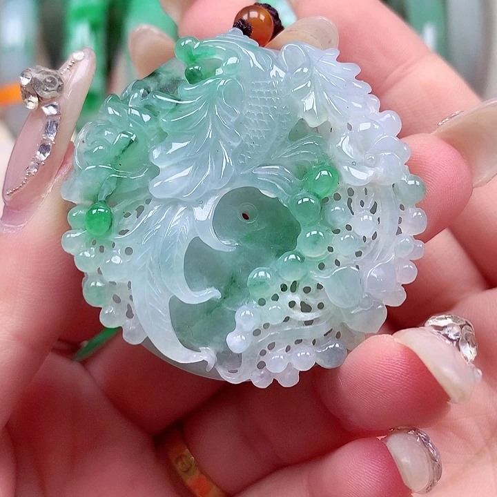 颈饰未镶嵌翡翠翡翠
