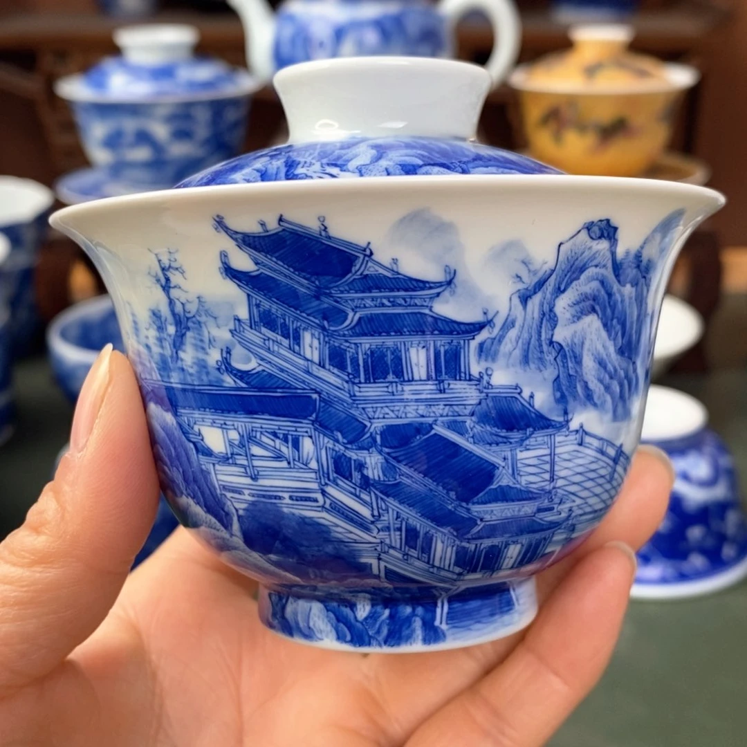 杯景德镇陶瓷手工手绘