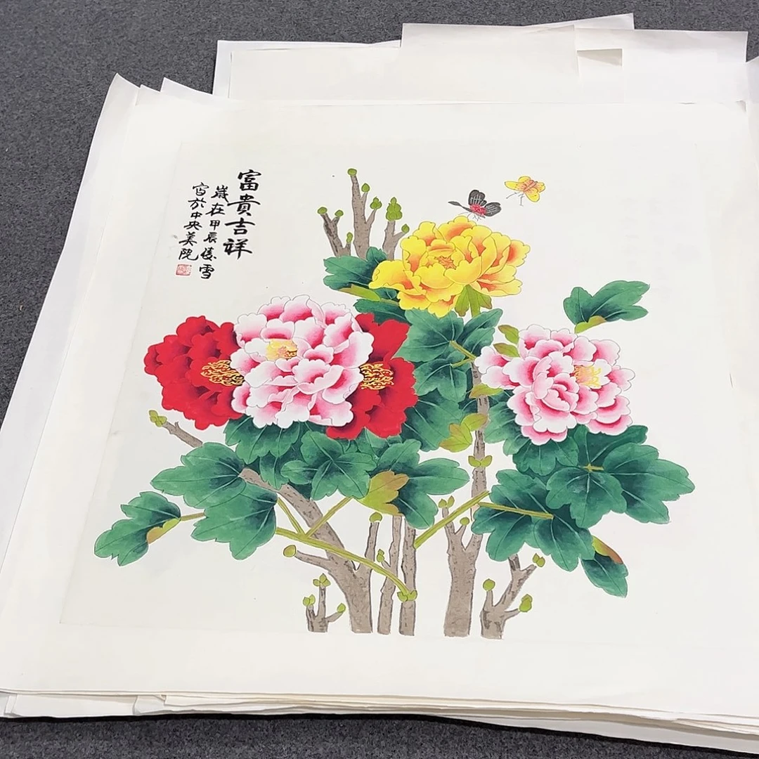 国画LT国画作品单幅任发