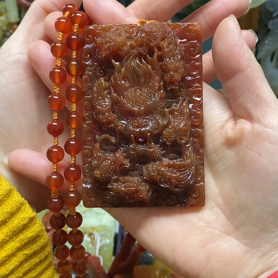 大***鹏岫玉未镶嵌吊坠(赠链)