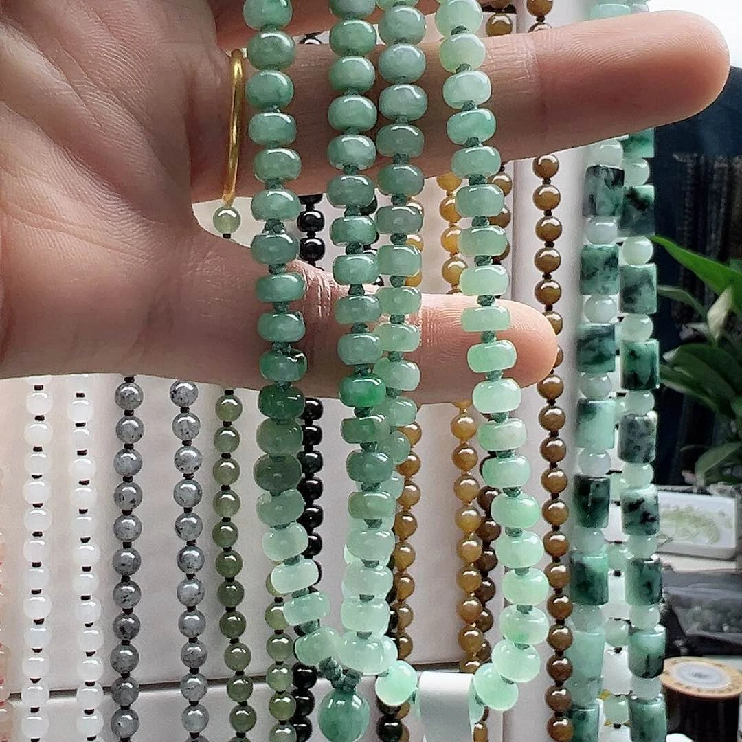 翡翠颈饰未镶嵌꧁****꧂