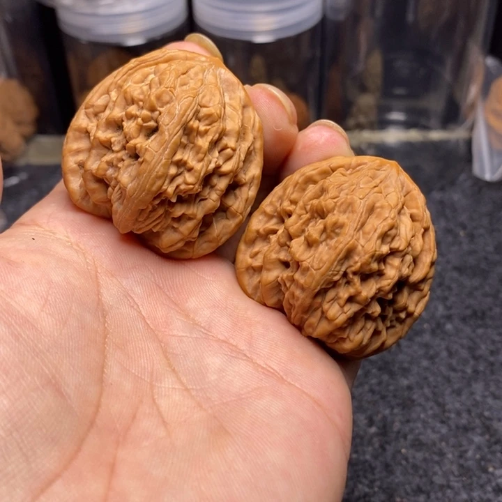 文玩核桃吊坠43蓟县虎头王