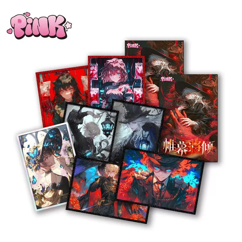 小羊【拆包】Pink社《名侦探柯南》第二弹A5大卡「帷幕将倾」（默认代拆）