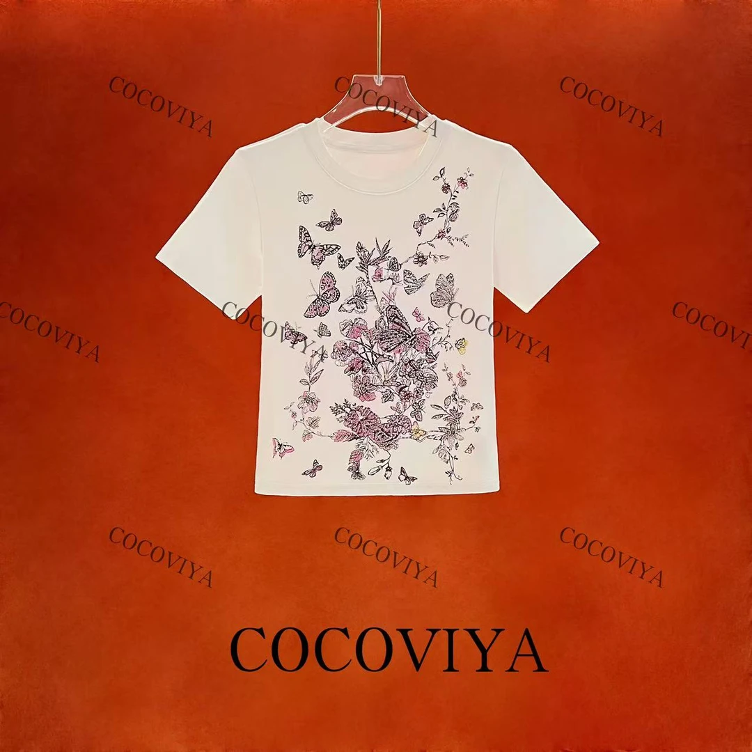 COCOVIYA 设计感春夏打底时尚百搭休闲上衣26D-366