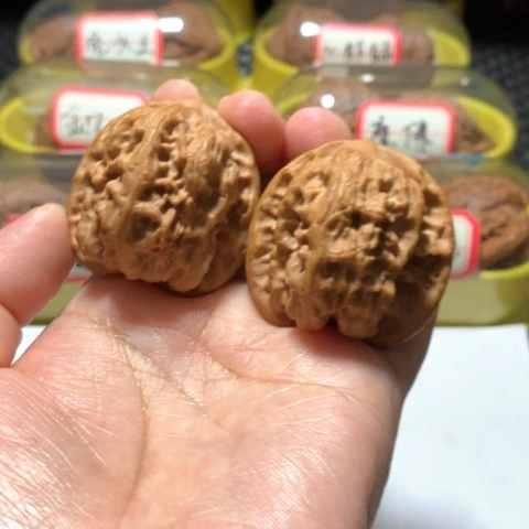 吊坠文玩核桃野狼