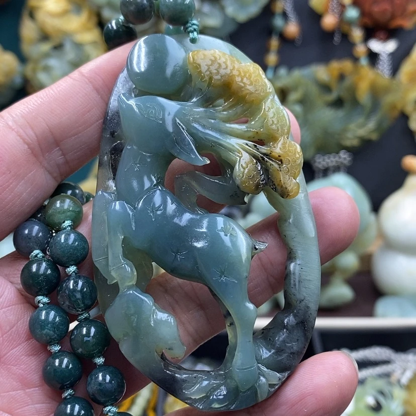 【闪购商品】未镶嵌岫玉吊坠