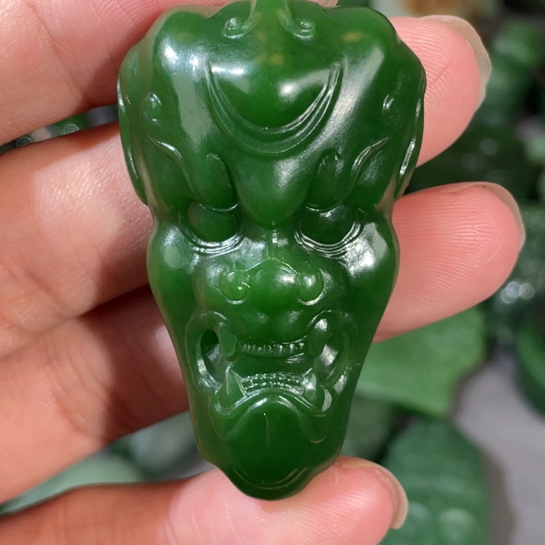 和田玉（碧玉）未镶嵌颈饰