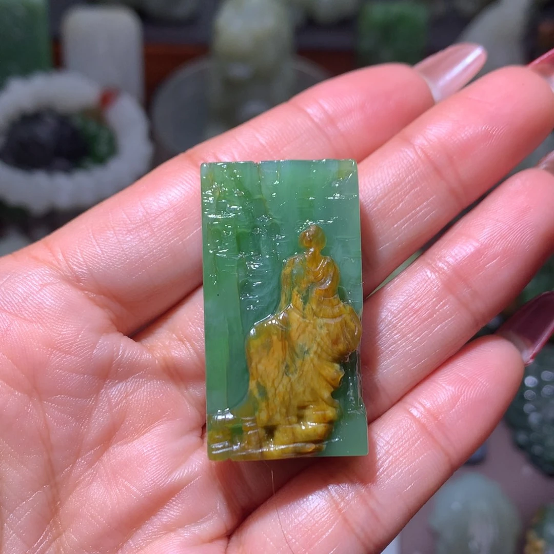 颈饰未镶嵌和田玉