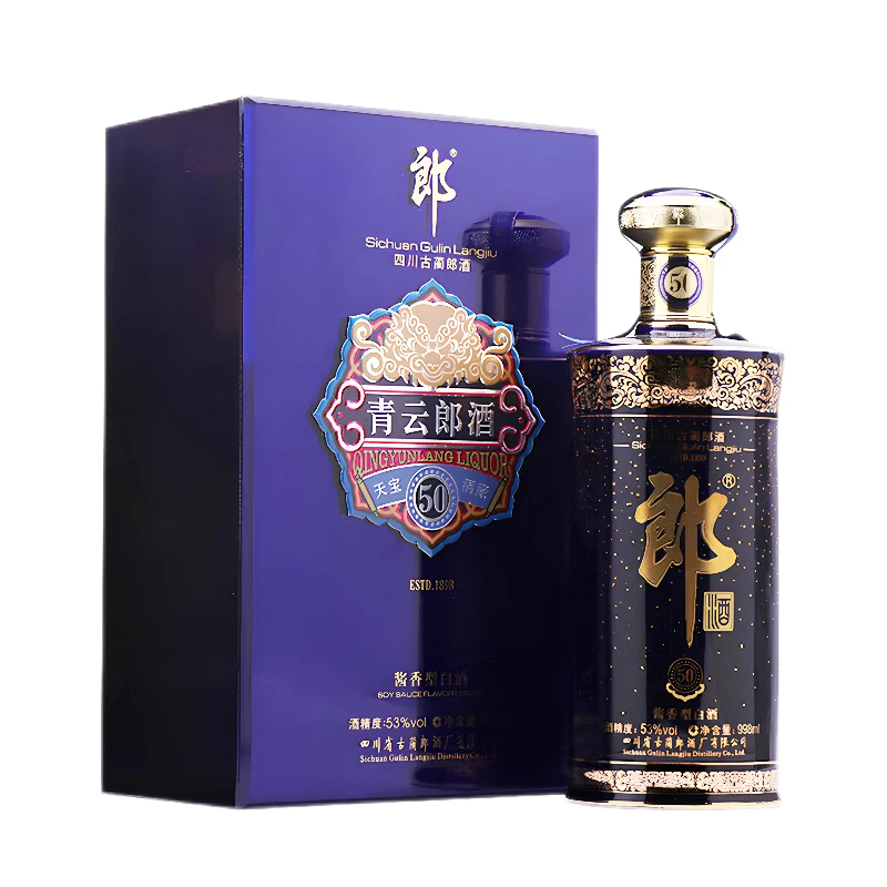郎酒2017年青云郎  酱香型白酒53度998mL