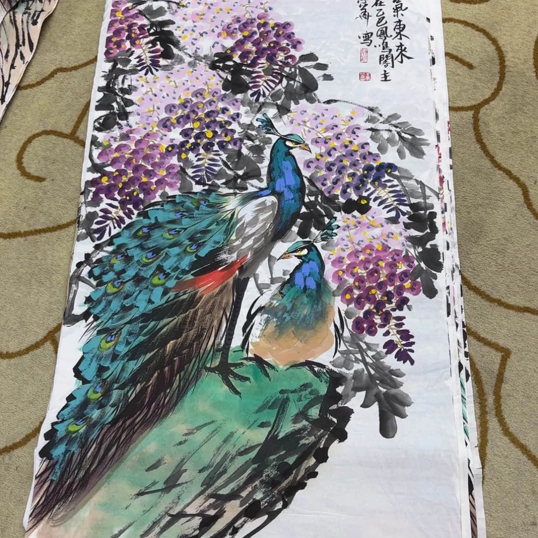 国画王孝华李欣主播