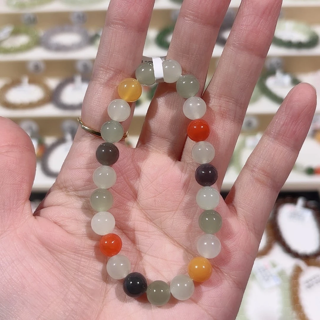 和田玉手链未镶嵌a