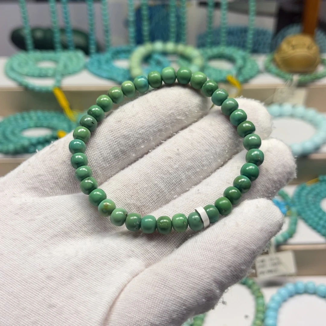 绿松石未镶嵌手链