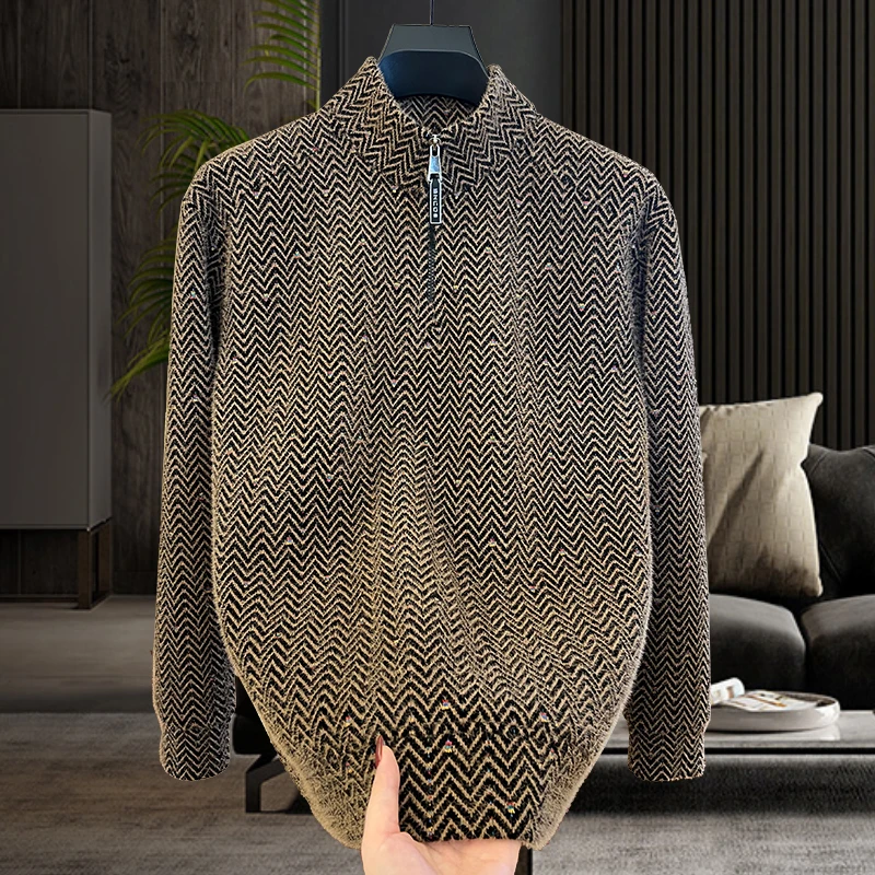 【重磅加厚+云感雪尼尔】半高领秋冬季立领休闲潮流长袖宽松卫衣