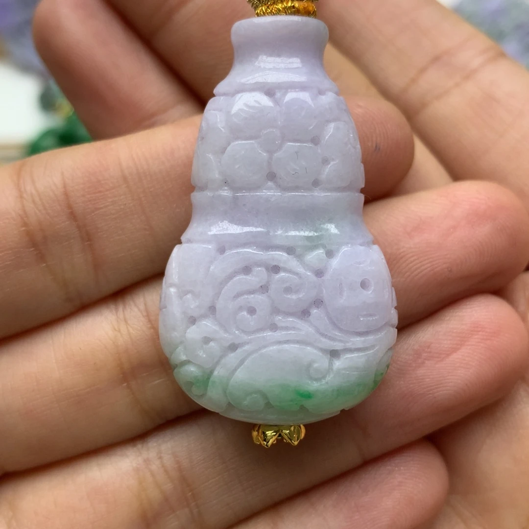 翡翠颈饰未镶嵌彩**姐翡翠