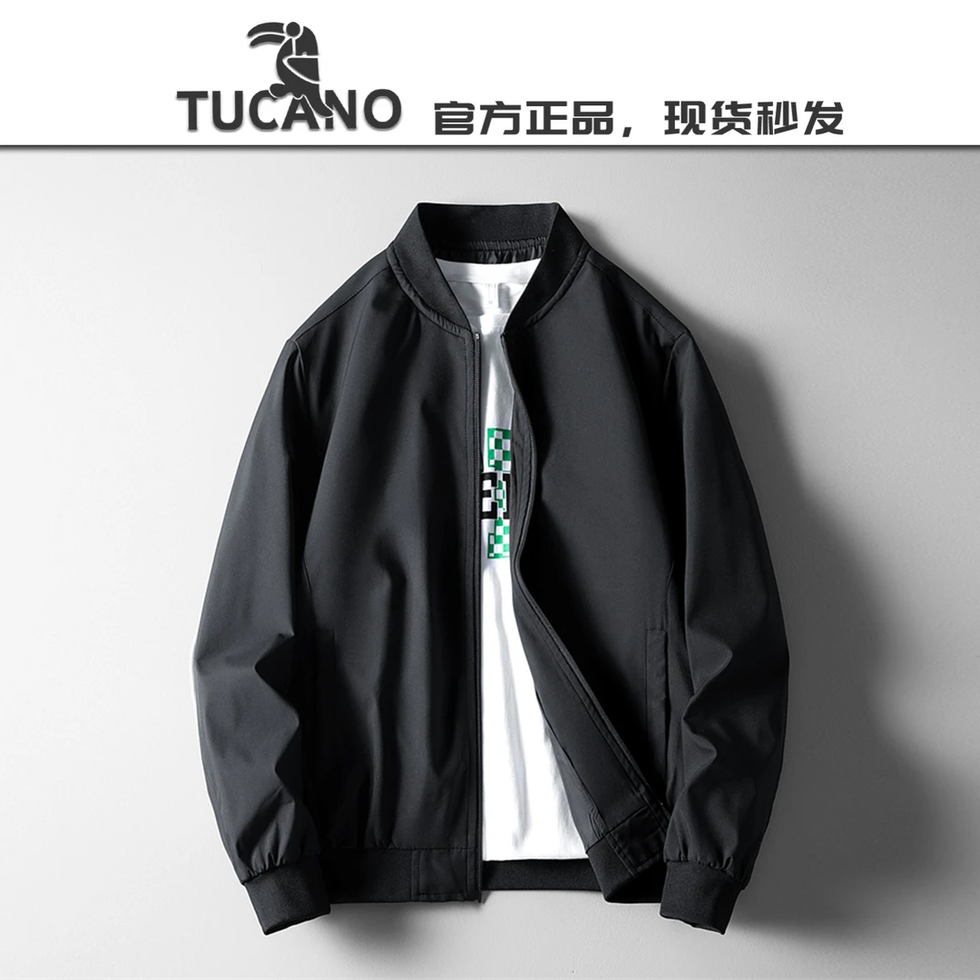 啄木鸟【官方】新款棒球服外套男春秋季潮牌棒球领休闲百搭飞行夹克