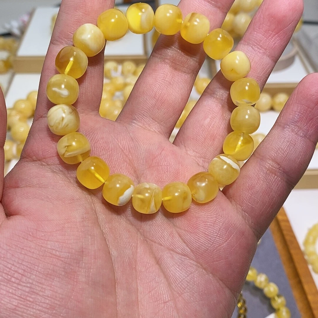 蜜蜡未镶嵌手串特价不包邮
